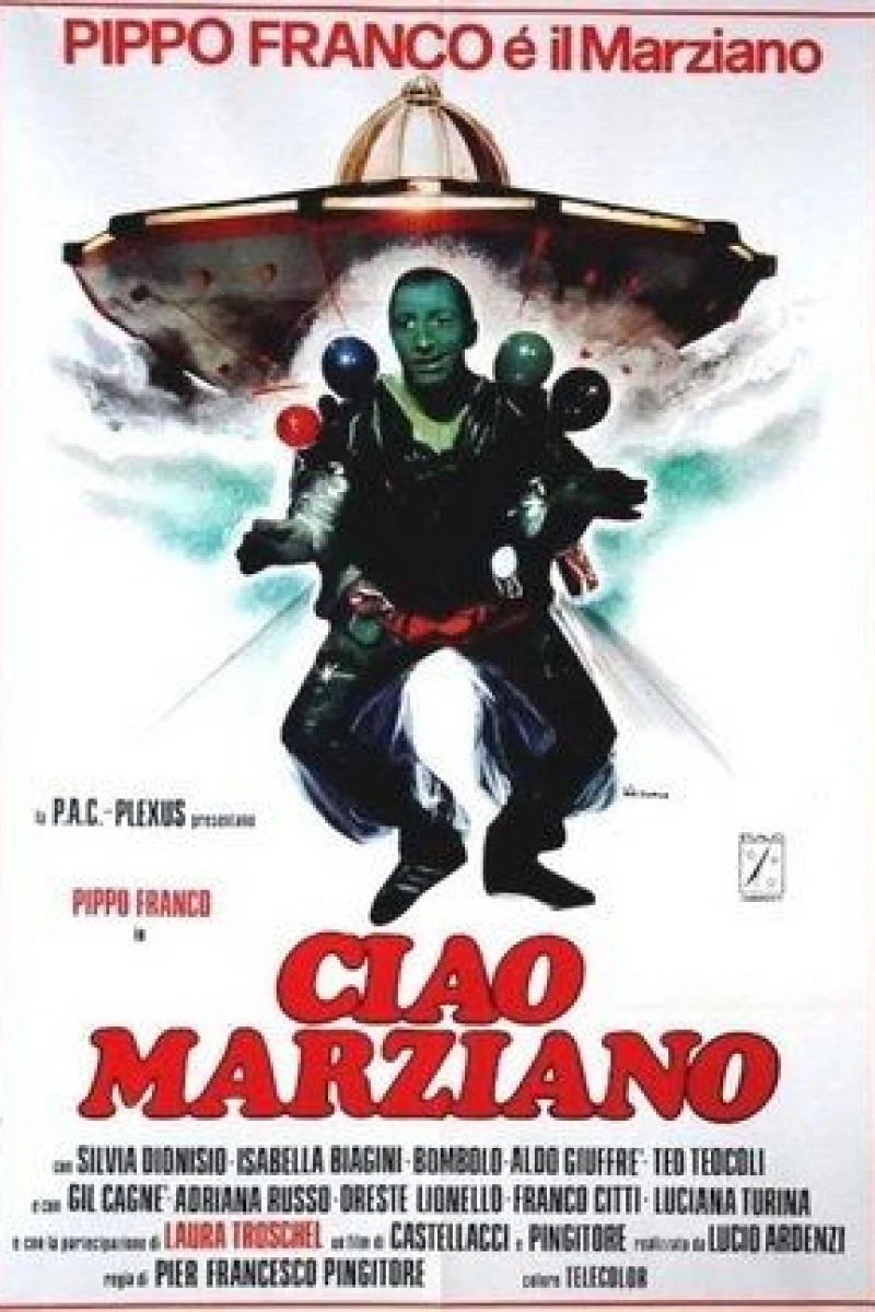 Ciao marziano Poster
